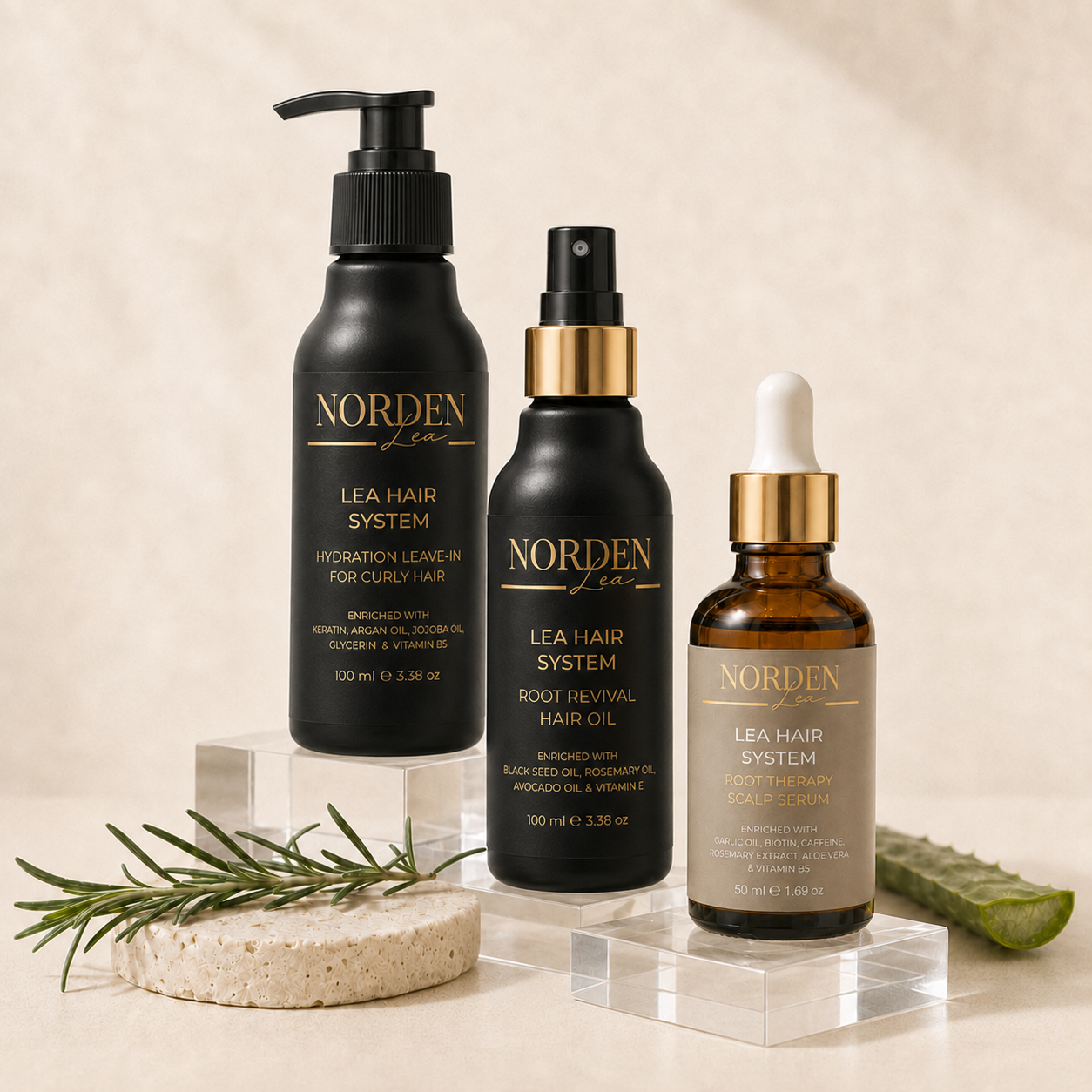 NORDENLEA Hair and Scalp Care Ritual Set
