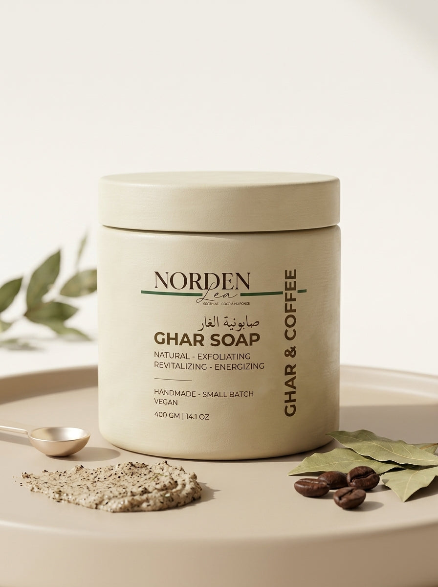 GHAR & COFFEE BODY SCRUB SOAP