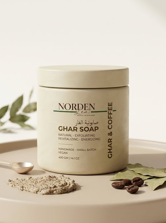 GHAR & COFFEE BODY SCRUB SOAP
